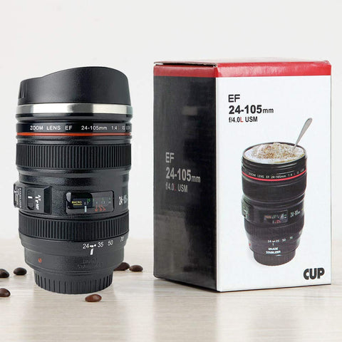 Inditradition Camera Lens Coffee Mug